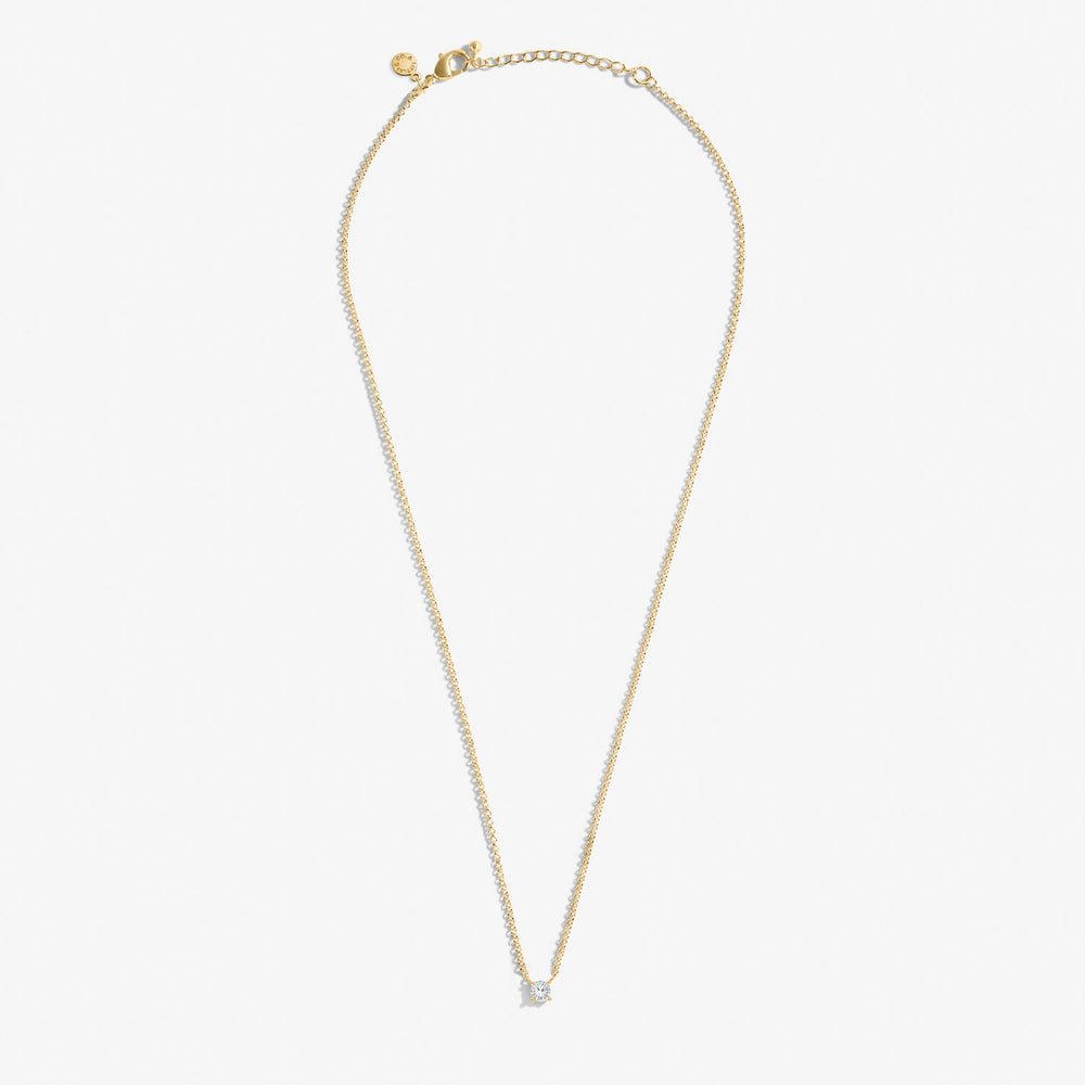 A Little 'Love From Your Little One' Necklace in Gold-Tone Plating