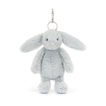 Bashful Silver Bunny - Bag Charm