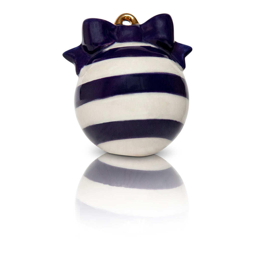 Nora Fleming Blue Deck the Halls Mini
