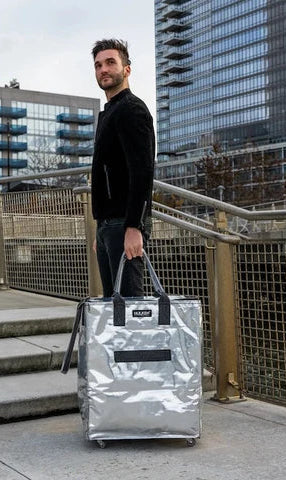 Hulken® Large Tote Bag | Silver – Fiddle Stix Boutique Hulken® Large Tote Bag | Silver – Fiddle Stix Boutique