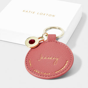 Birthstone Keychain | January