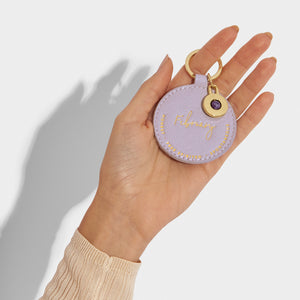 Birthstone Keychain | February