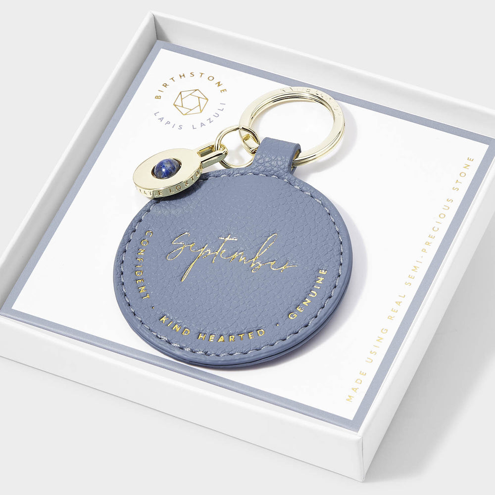 Birthstone Keychain | September