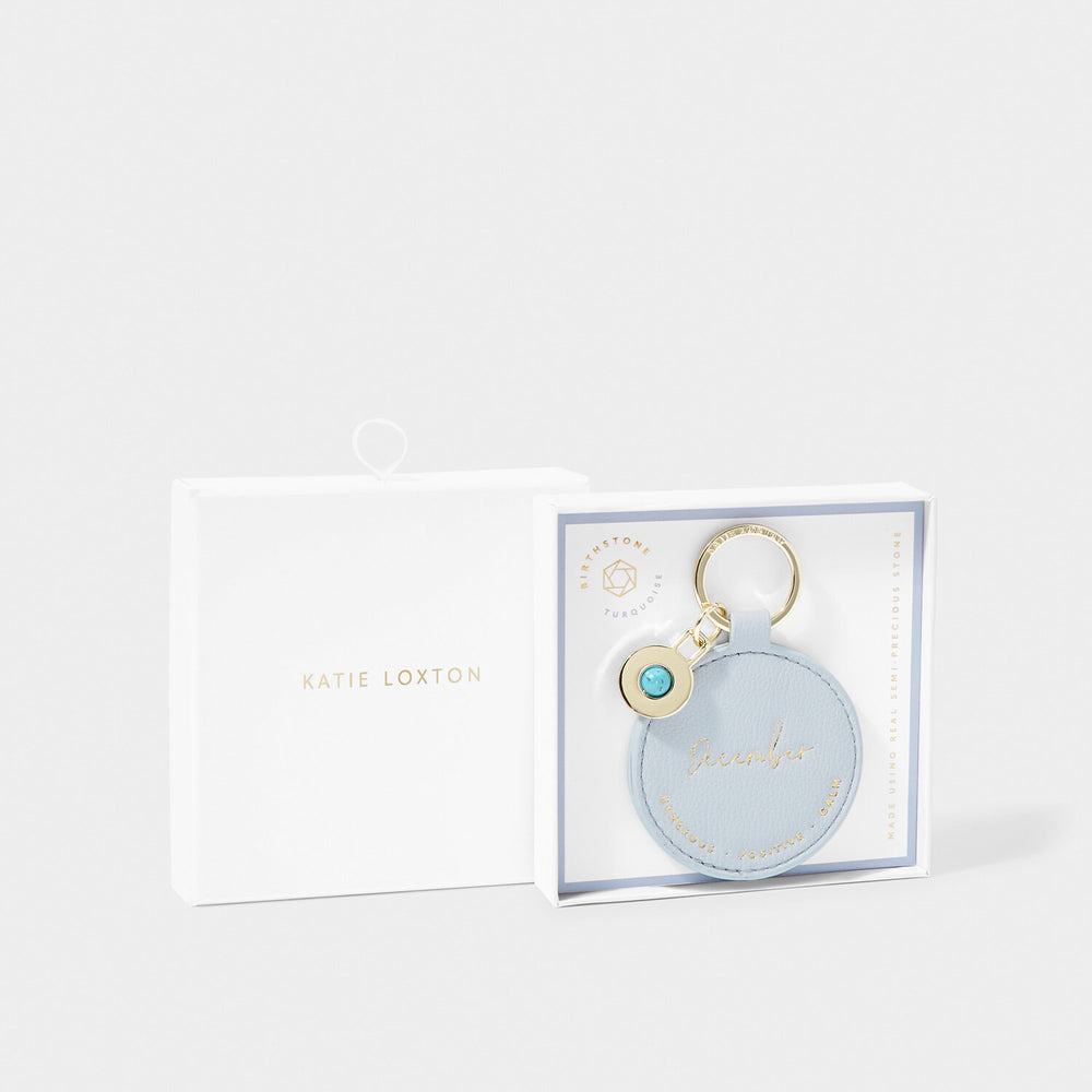 Birthstone Keychain | December