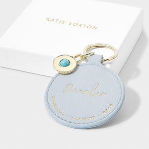 Birthstone Keychain | December