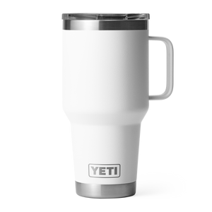 YETI Rambler 30oz Travel Mug: White