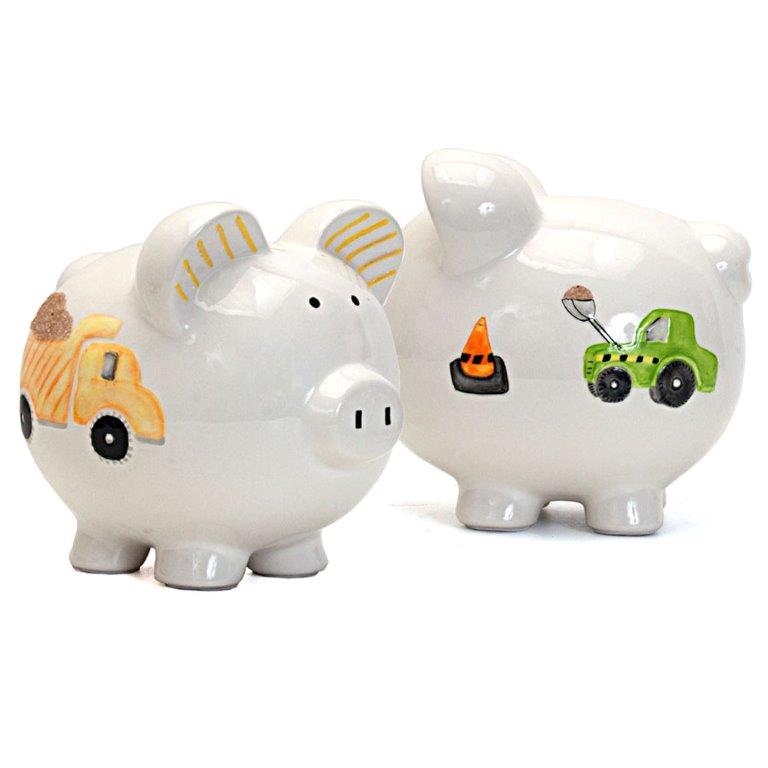 Personalized Fire Truck Piggy Bank Cars Trucks Piggy Bank