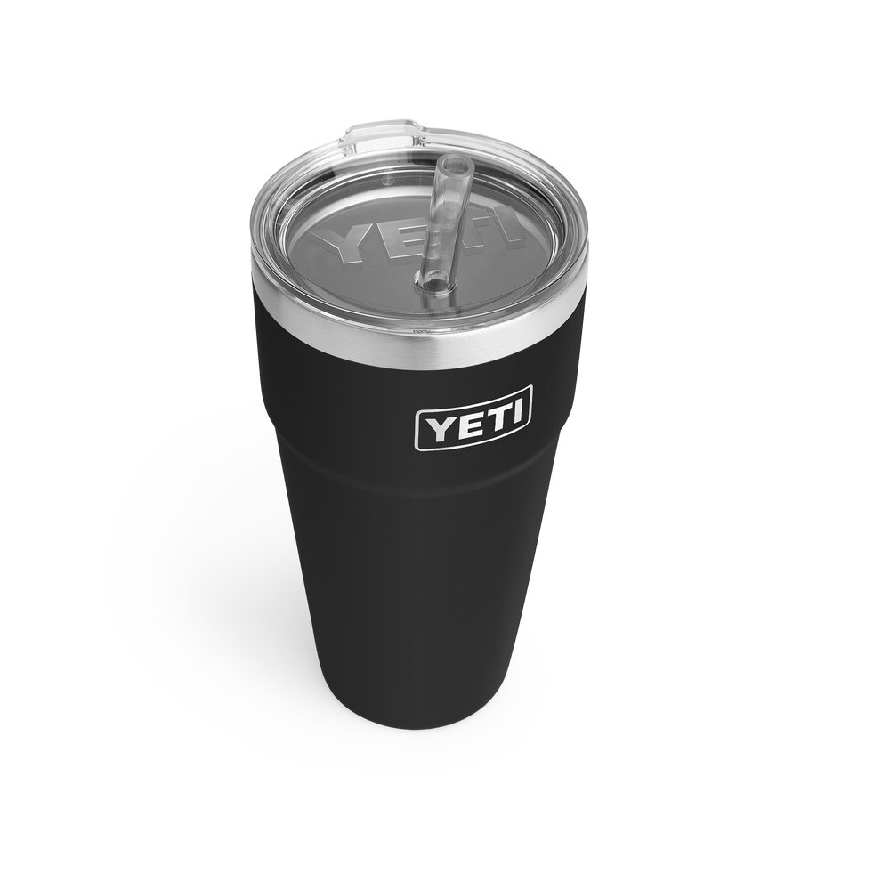 Yeti® Rambler 26oz Straw Cup Black - Fort Brands