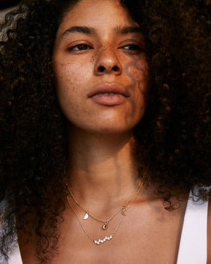 Mom Necklace | Gold