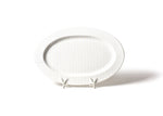 White Stripe Big Entertaining Oval Platter