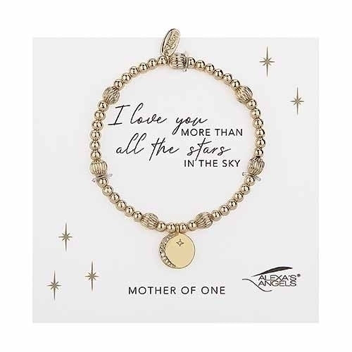 Alexa's Angels | Moon and Stars Bracelet | Mother of One