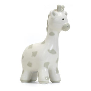 Spotted Giraffe Bank | Gray