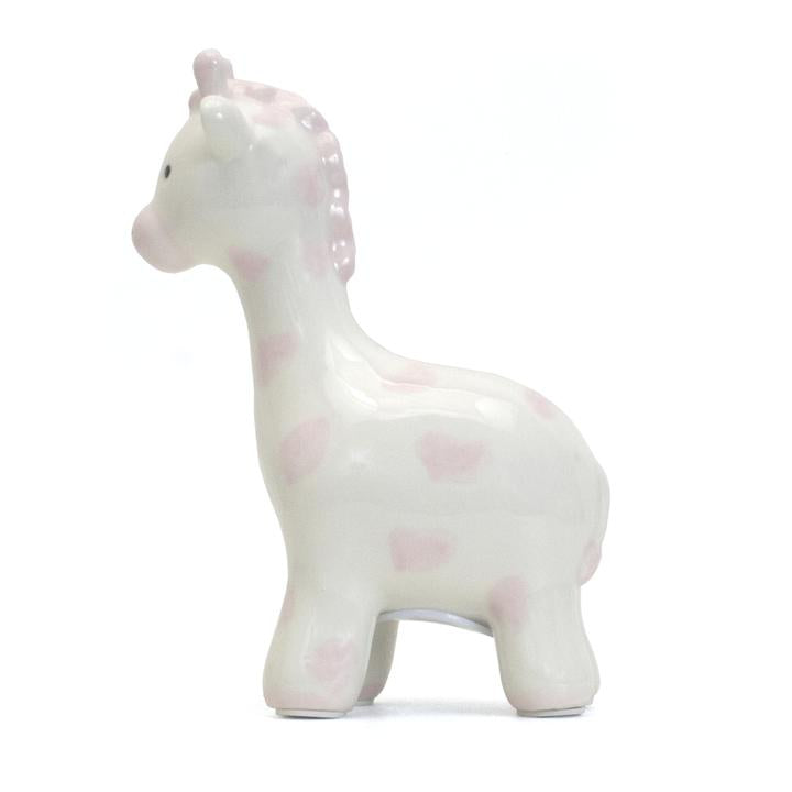 Spotted Giraffe Bank | Pink