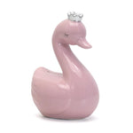 Swan with Silver Crown | Pink