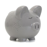 Night Light Piggy Bank | Gray