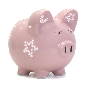 Night Light Piggy Bank | Pink