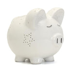 Night Light Piggy Bank | White