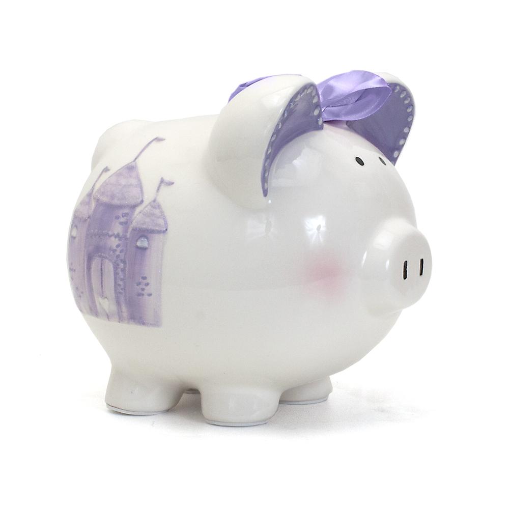Fairytale Lavender Piggy Bank