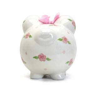 Posies & Polka Dots Piggy Bank