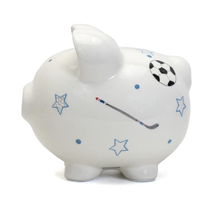 Sports Paper Star Piggy Bank