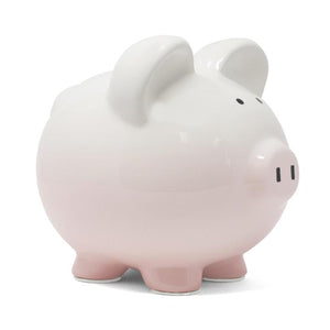 Ombre Piggy Bank | Pink