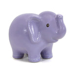 Large Stitched Elephant Bank | Lavender
