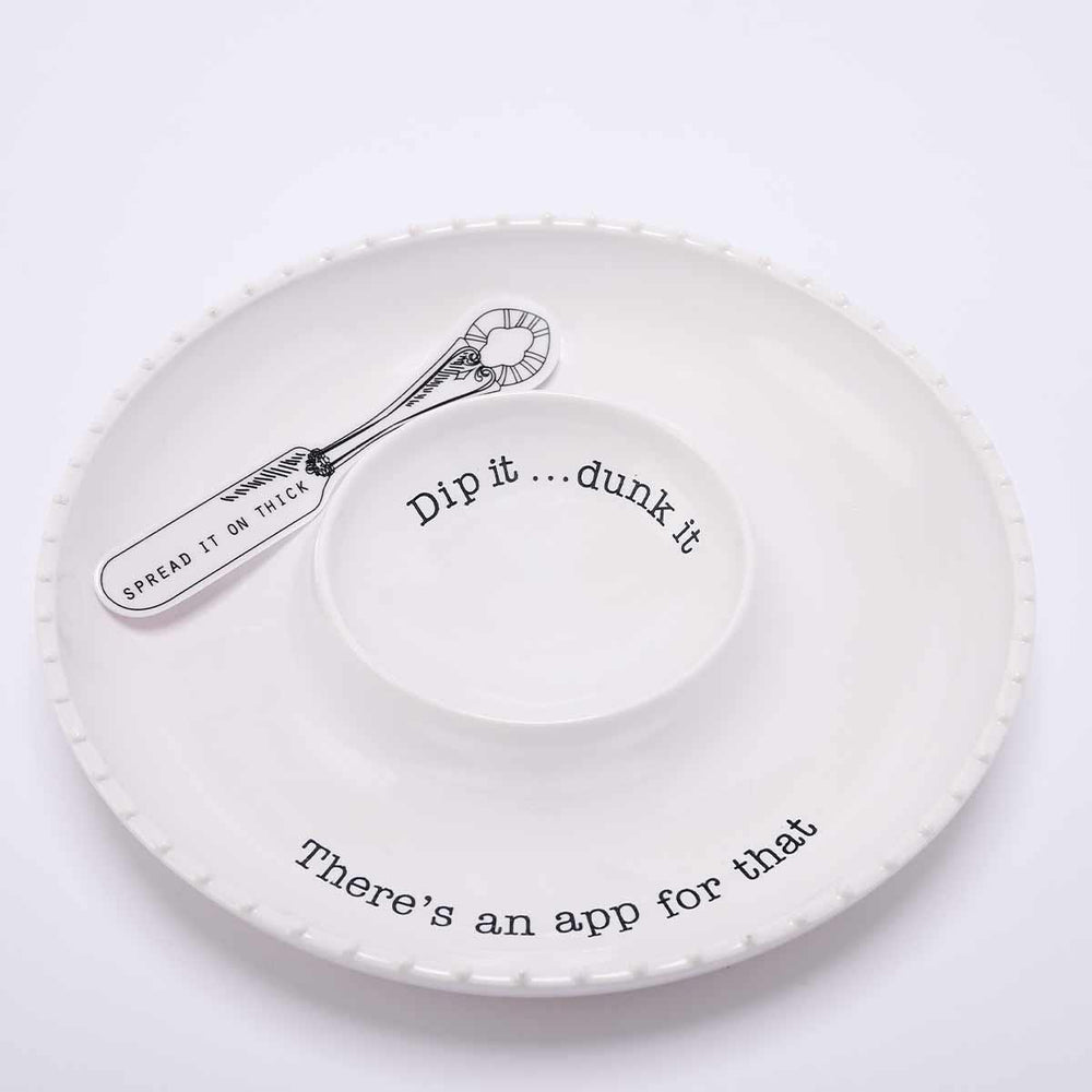 Outdoor Tray and Dip Set