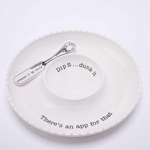 Outdoor Tray and Dip Set