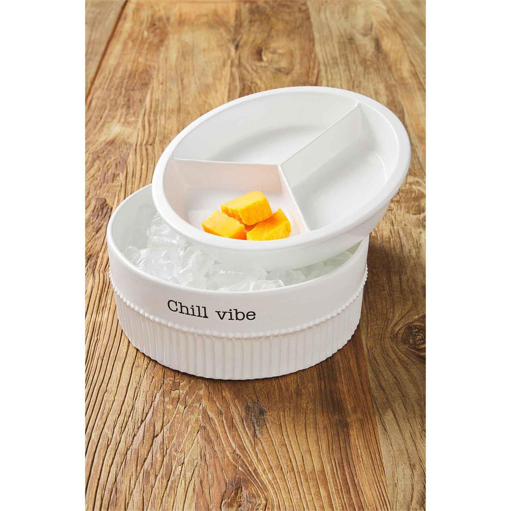Triple Divided Chiller Dish
