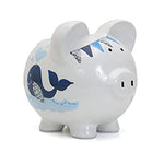 Blue Whale Piggy Bank