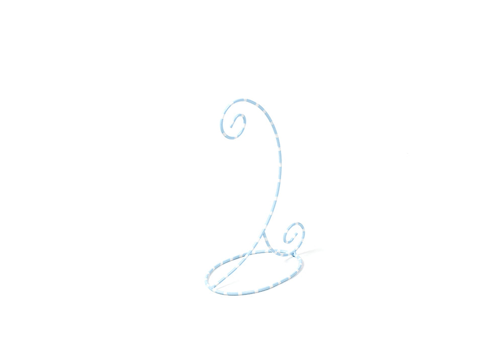 Coton Colors Ornament Stand: Baby Blue & White