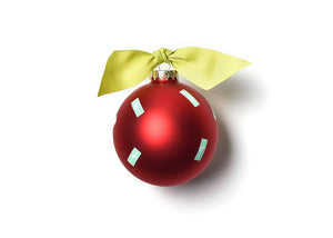 Merry & Bright Vintage Tree Glass Ornament