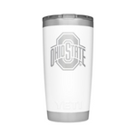 YETI Collegiate Rambler 20oz White Tumbler: Ohio State University