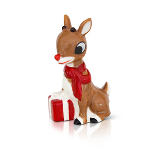 Nora Fleming Rudolph, the Red-Nosed Reindeer Mini
