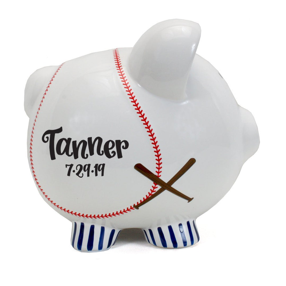 Baseball Piggy Bank