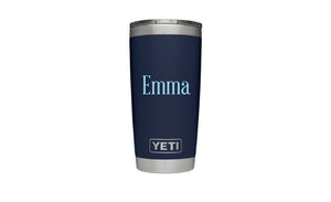 YETI Rambler 20oz Tumbler: Navy