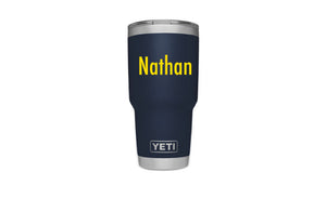 YETI Rambler 30oz Tumbler: Navy