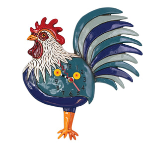 Rise N’ Shine Rooster Pendulum Clock