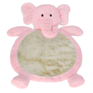 Pink Elephant Baby Mat