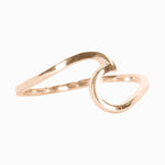 Wave Ring | Rose Gold