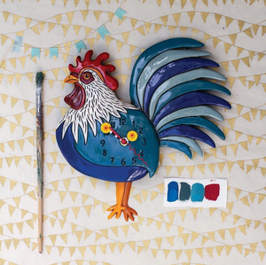 Rise N’ Shine Rooster Pendulum Clock