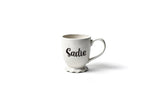 Signature White Ruffle Mug