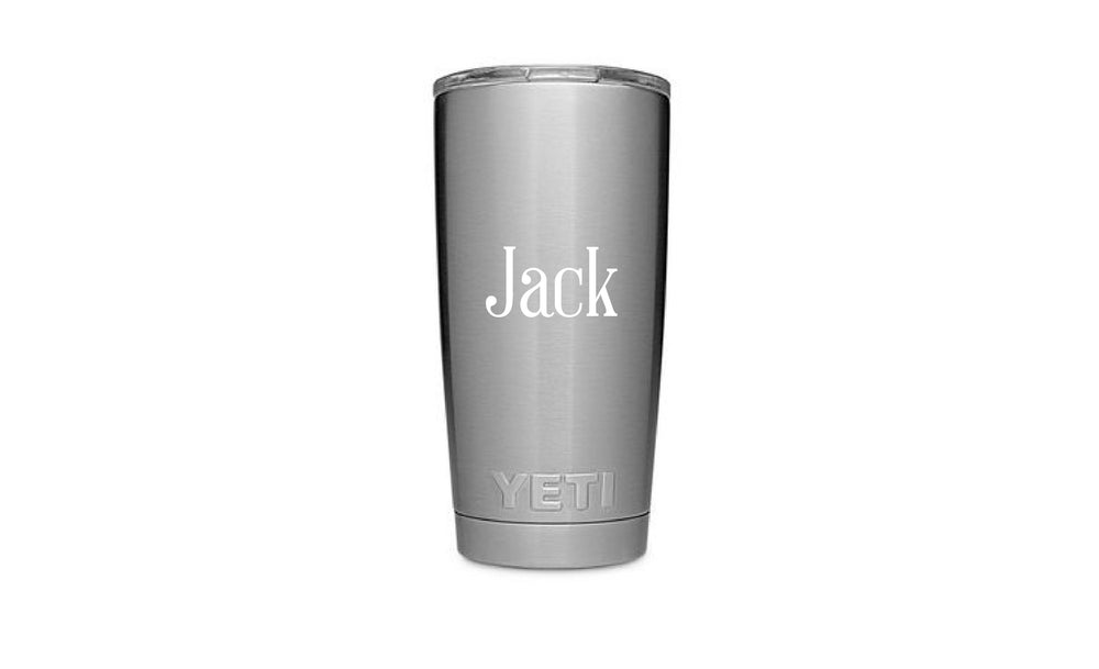 YETI Rambler 20oz Tumbler: Stainless