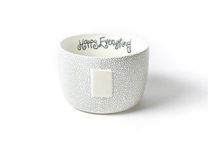 Stone Small Dot Happy Everything!™ Big Bowl