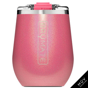 Uncork'd XL Wine Tumbler | Glitter Pink