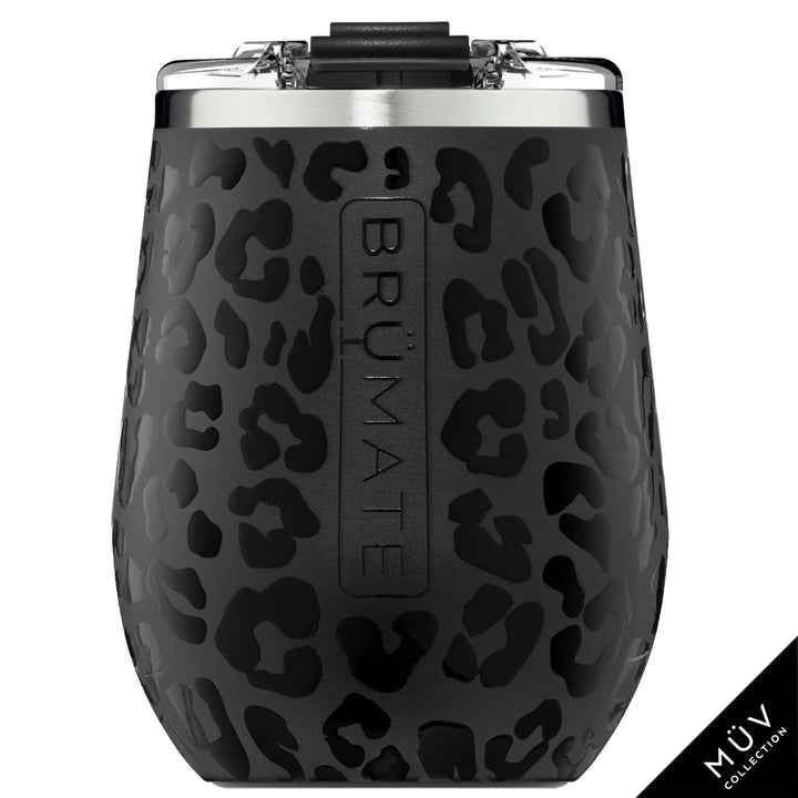 Uncork'd XL Wine Tumbler | Onyx Leopard