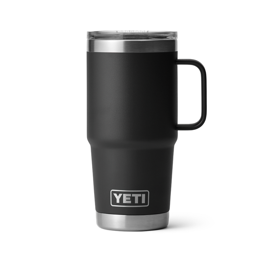 YETI Rambler 20oz Travel Mug: Black