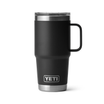 YETI Rambler 20oz Travel Mug: Black