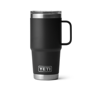 YETI Rambler 20oz Travel Mug: Black