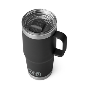 YETI Rambler 20oz Travel Mug: Black